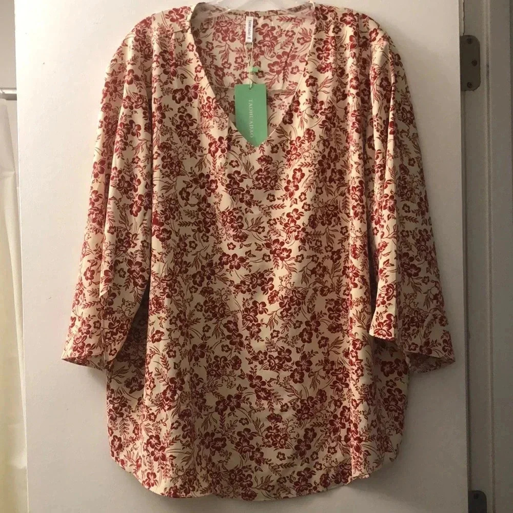 Floral Pattern Blouse